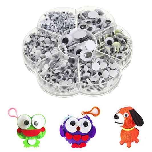 Googly Eyes 700pcs Self-Adhesive Craft Set by HitMyNeed