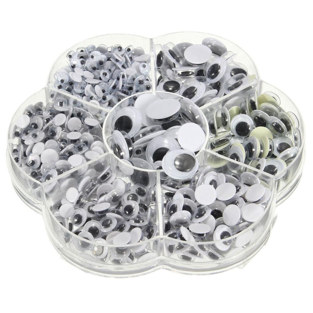 Googly Eyes 700pcs Self-Adhesive Craft Set by HitMyNeed