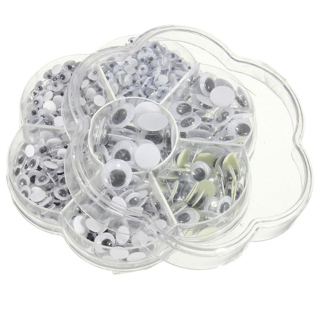 Googly Eyes 700pcs Self-Adhesive Craft Set by HitMyNeed