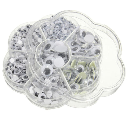 Googly Eyes 700pcs Self-Adhesive Craft Set by HitMyNeed