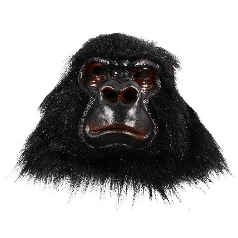 Gorilla Full Head Latex Mask with Realistic Hair by HitMyNeed
