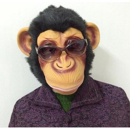 Gorilla Masquerade Latex Costume Mask by HitMyNeed
