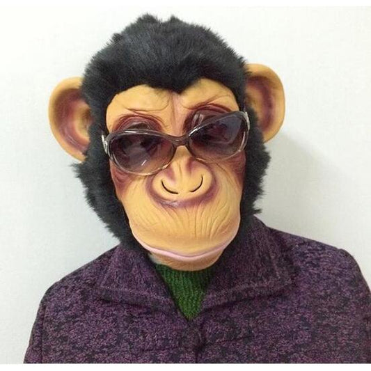 Gorilla Masquerade Latex Costume Mask by HitMyNeed