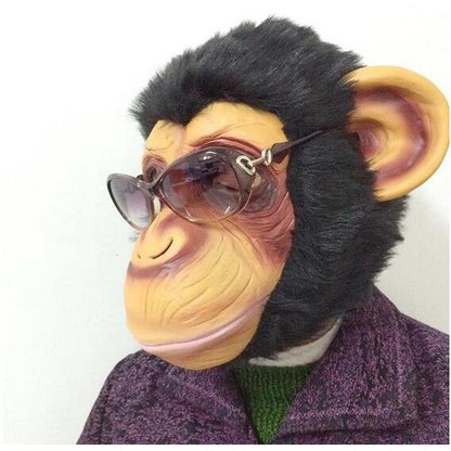 Gorilla Masquerade Latex Costume Mask by HitMyNeed