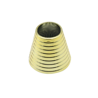 Goth Punk Geometric Metal Hair Ring Ponytail Cuff gold by HitMyNeed