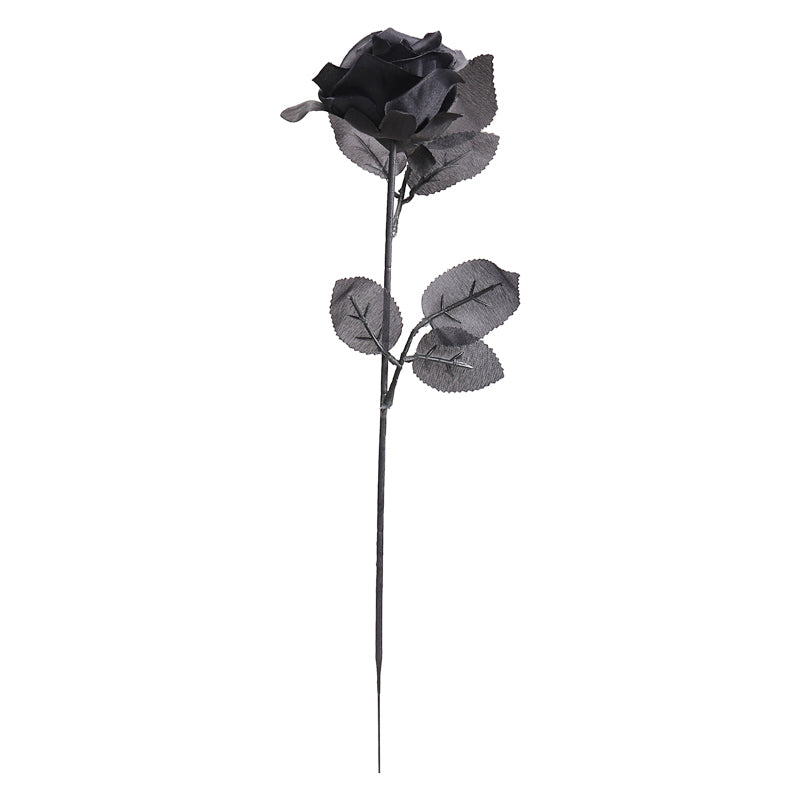 Gothic Artificial Black Roses Bouquet (10 Stems) by HitMyNeed