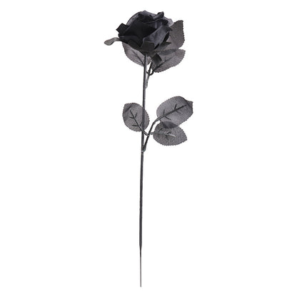 Gothic Artificial Black Roses Bouquet (10 Stems) by HitMyNeed