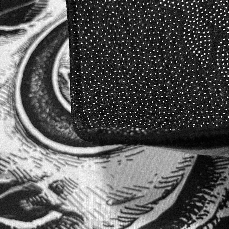 Gothic Halloween Coffin Rug with Non-Slip Backing by HitMyNeed