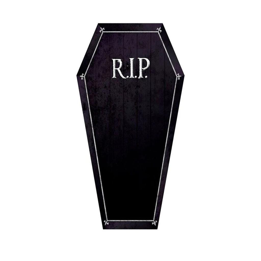 Gothic Halloween Coffin Rug with Non-Slip Backing sa2739-sd 60x120cm by HitMyNeed