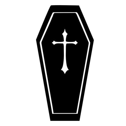 Gothic Halloween Coffin Rug with Non-Slip Backing sa2741-sd 60x120cm by HitMyNeed