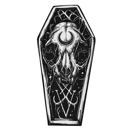 Gothic Halloween Coffin Rug with Non-Slip Backing sa374-sd 100x200cm by HitMyNeed