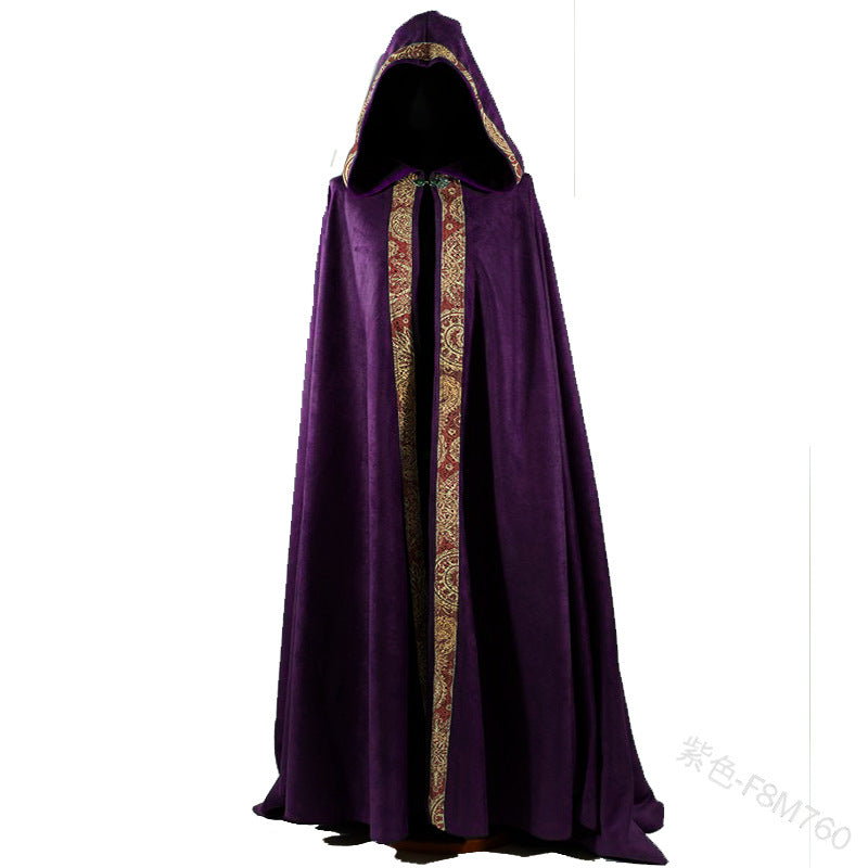 Gothic Hooded Cloak Cape for Halloween & Cosplay by HitMyNeed