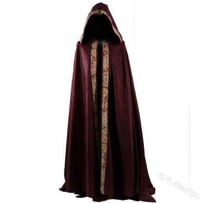Gothic Hooded Cloak Cape for Halloween & Cosplay by HitMyNeed