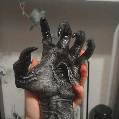 Gothic Witch Hand Wall Hook Resin Halloween Decor by HitMyNeed