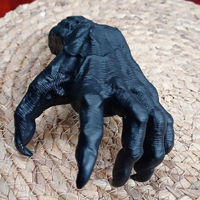 Gothic Witch Hand Wall Hook Resin Sculpture by HitMyNeed