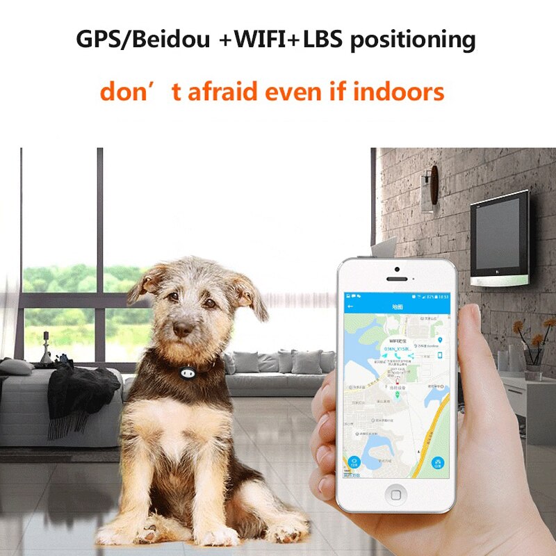 GPS Dog Tag Waterproof Pet Tracker with Alert Features by HitMyNeed
