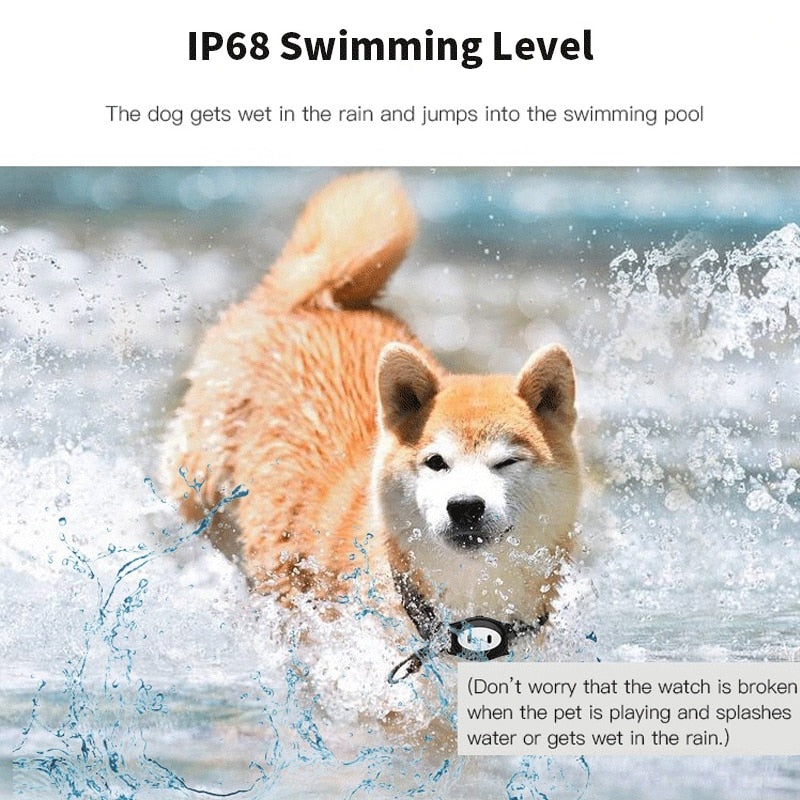 GPS Dog Tag Waterproof Pet Tracker with Alert Features by HitMyNeed