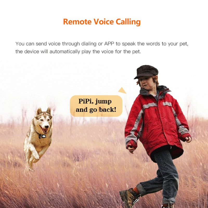 GPS Dog Tag Waterproof Pet Tracker with Alert Features by HitMyNeed