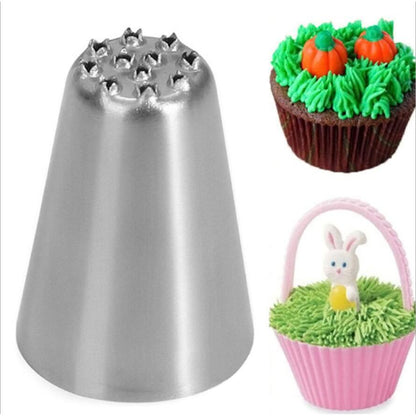 Grass Piping Tip Icing Nozzles Set of 3 by HitMyNeed