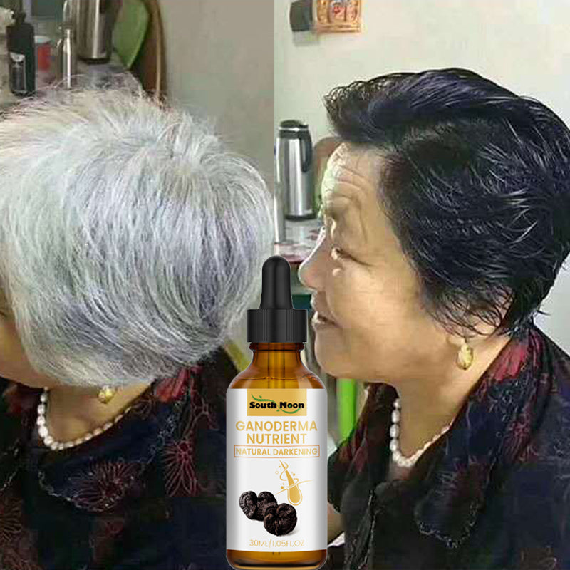 Gray Hair Treatment Serum for Natural Darker Tone 30ml by HitMyNeed
