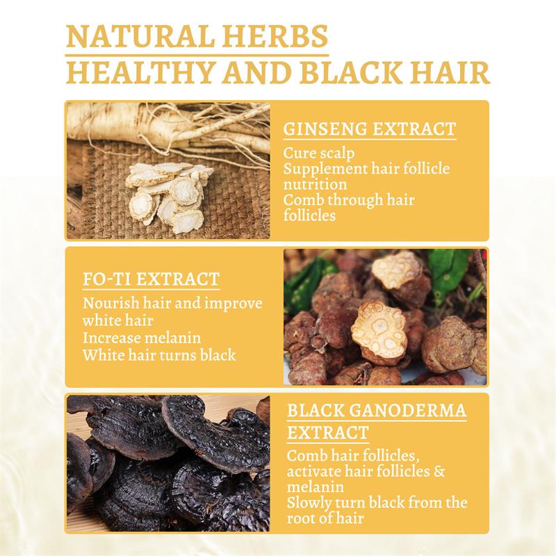Gray Hair Treatment Serum for Natural Darker Tone 30ml by HitMyNeed