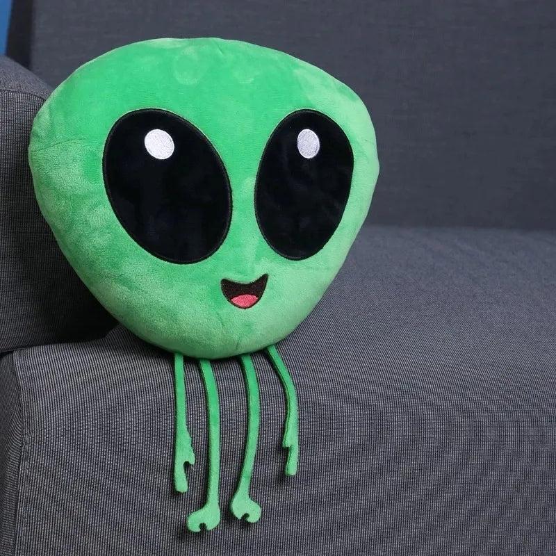 Green Big Head Alien Plush Toy 33cm by HitMyNeed