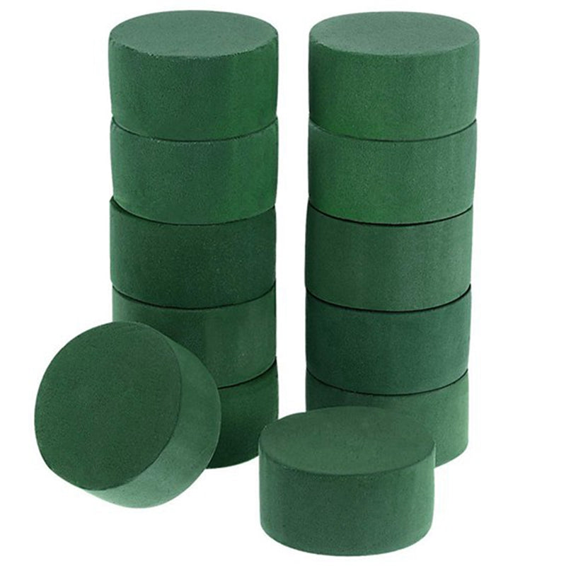 Green Floral Foam Bricks for Fresh Flowers (10 pcs) by HitMyNeed