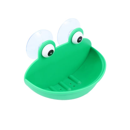 Green Frog Suction Cup Soap Dish Holder by HitMyNeed