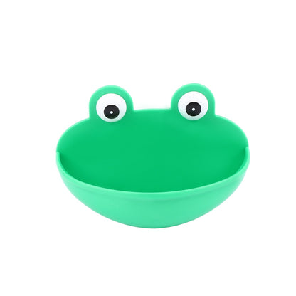 Green Frog Suction Cup Soap Dish Holder by HitMyNeed