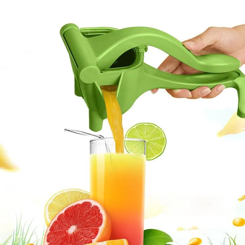 Green Handheld Manual Juicer for Citrus & Vegetables by HitMyNeed