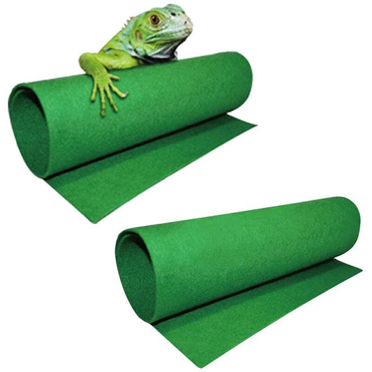 Green Moisture Proof Reptile Carpet 60 x 40 cm by HitMyNeed