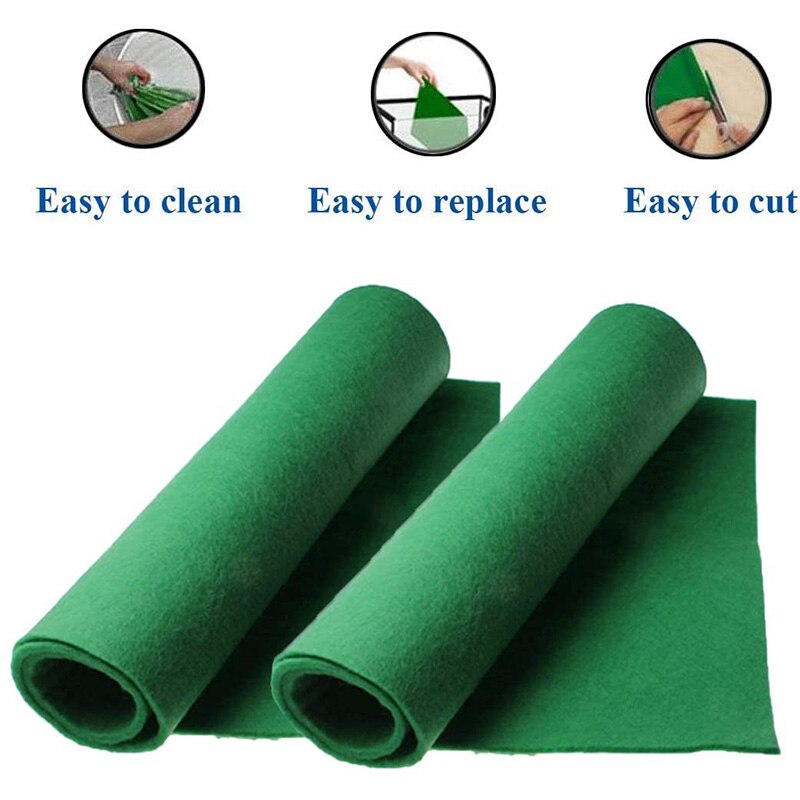 Green Moisture Proof Reptile Carpet 60 x 40 cm by HitMyNeed