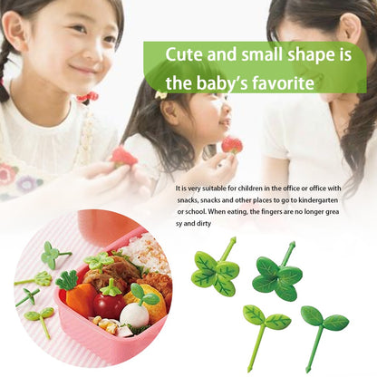 Green Plant Bento Food Picks Set (8 pcs) by HitMyNeed