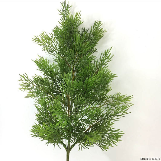 Green Realistic Artificial Pine Branch 50cm by HitMyNeed