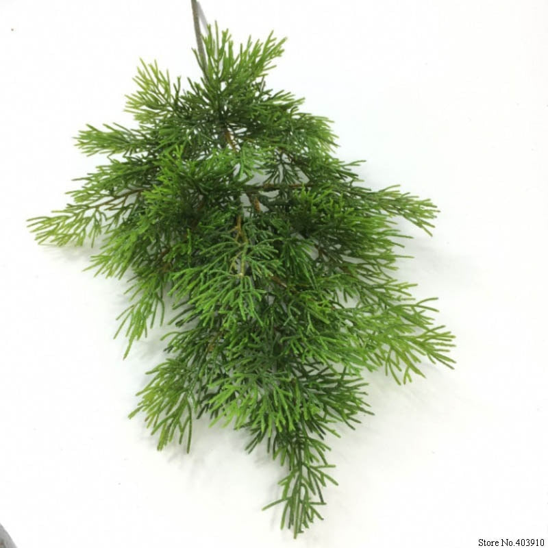 Green Realistic Artificial Pine Branch 50cm by HitMyNeed