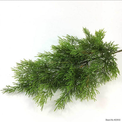 Green Realistic Artificial Pine Branch 50cm by HitMyNeed