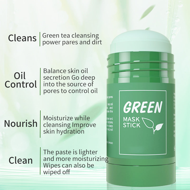 Green Tea Blackhead Remover Mask Stick 40g by HitMyNeed