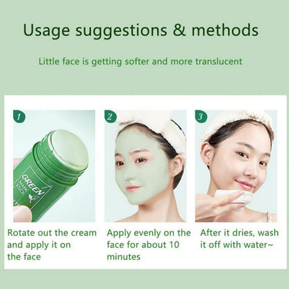 Green Tea Deep Cleansing Mask Stick 40g by HitMyNeed