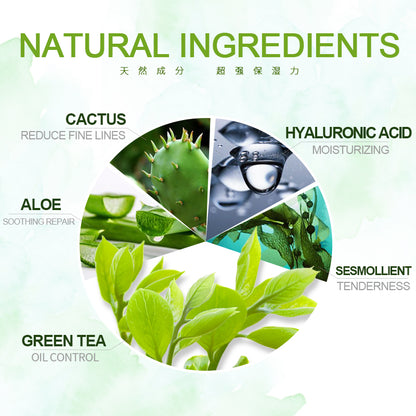 Green Tea Facial Skin Care Set 3-Step Routine by HitMyNeed