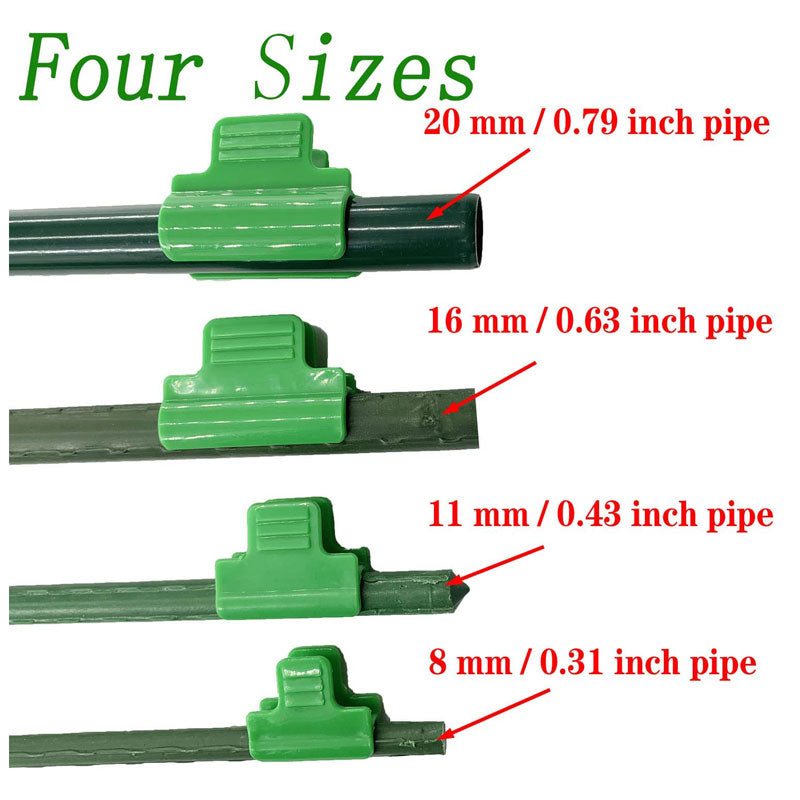 Greenhouse Clamps Garden Clips (10 Pack) by HitMyNeed