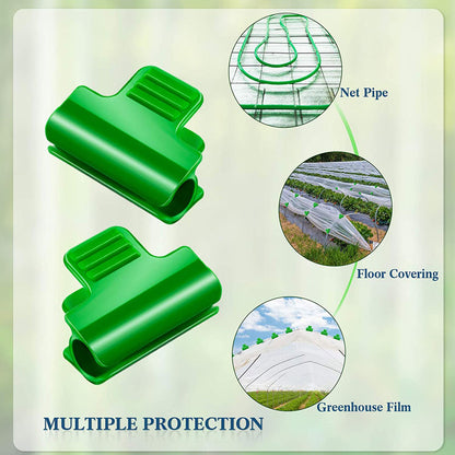 Greenhouse Clamps Garden Clips (10 Pack) by HitMyNeed