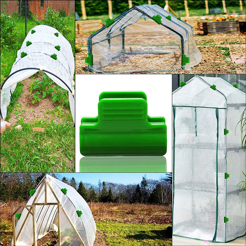 Greenhouse Clamps Garden Clips (10 Pack) by HitMyNeed