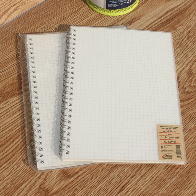 Grid Notebooks 50-Sheet Pads Set of 3 by HitMyNeed