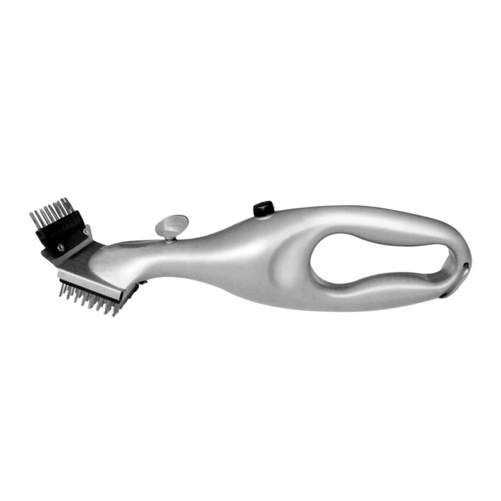 Grill Brush with Stainless Steel Bristles and Water Tank by HitMyNeed
