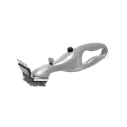Grill Brush with Stainless Steel Bristles and Water Tank by HitMyNeed