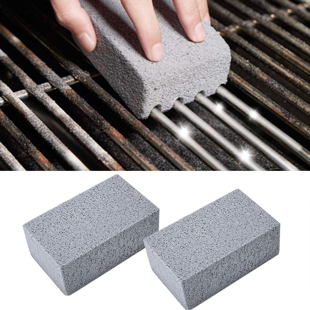 Grill Cleaning Bricks Stain Remover (2 Pack) by HitMyNeed