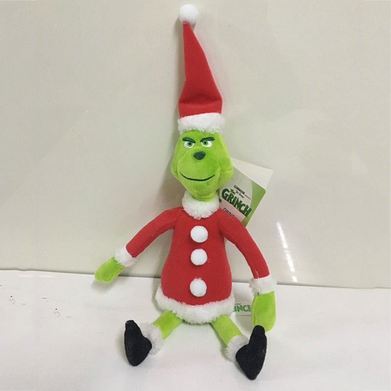 Grinch Plush Toy Set of 4 - Soft Collectible Dolls by HitMyNeed