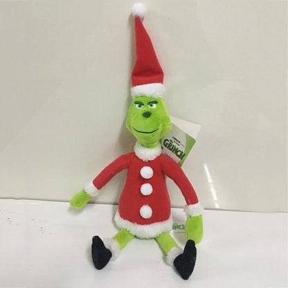 Grinch Plush Toy Set of 4 - Soft Collectible Dolls by HitMyNeed