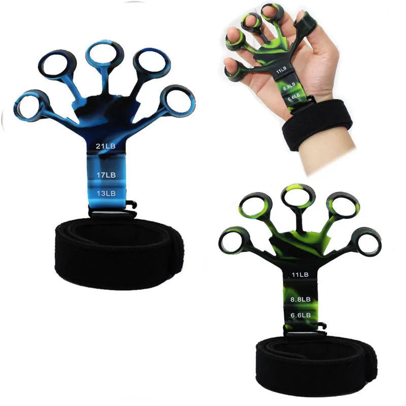 Grip Strengthener Finger Exerciser with 6 Levels by HitMyNeed