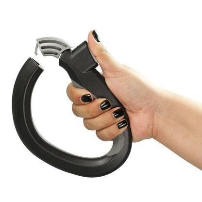 Grocery Bag Holder Handy Hook with Soft Grip by HitMyNeed